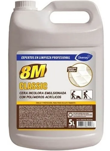 8M CLASSIC CERA NATURAL X 5L DIVERSEY